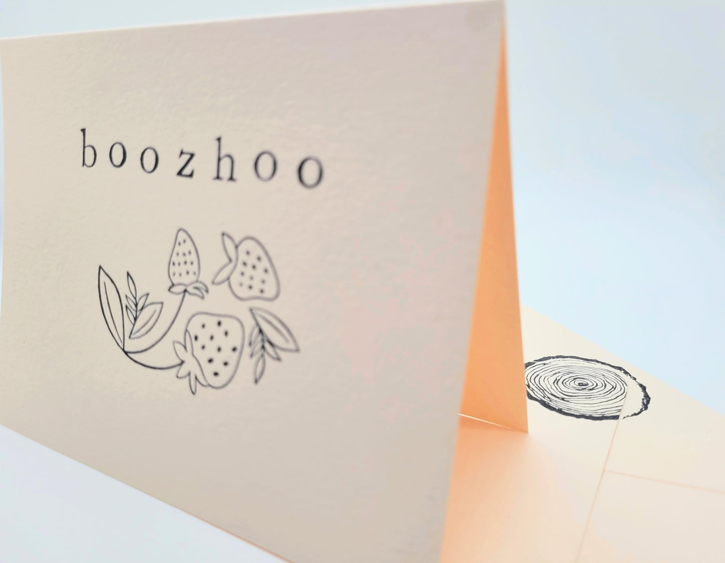 Boozhoo greeting card