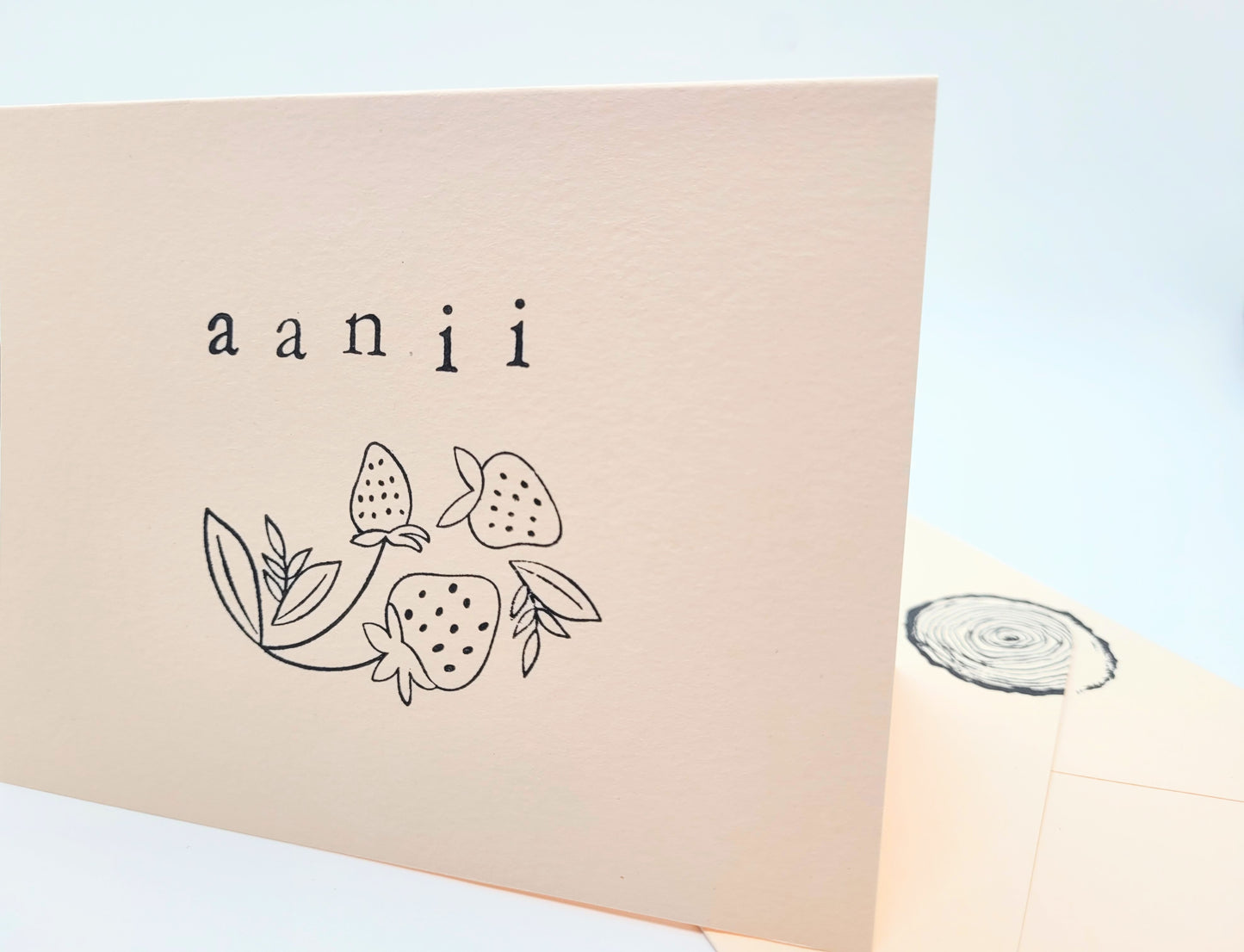 Aanii greeting card, hello