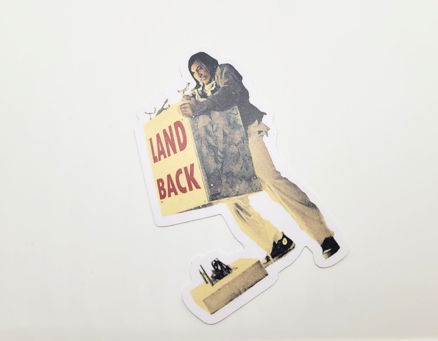 EXCLUSIVE! Land Back sticker